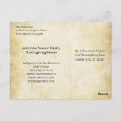 可愛いフルカラートルコ ポストカード (裏面)