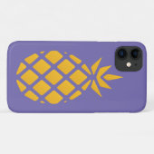 可愛いフルーツオレンジ&パープルパイナップル Case-Mate iPhoneケース (裏面(横))