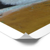 可愛いフレンドリーヤギ ポスター (角)