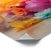 可愛いフローラ子犬ダウンロード ポスター (角)