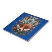 可愛いフローラ狐 タイル (側面)