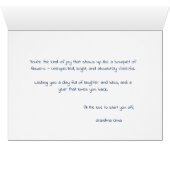 可愛いフローラ誕生日カー素晴らしド (内部横(下))