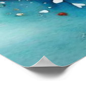 可愛いフローラ馬 ポスター (角)