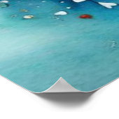 可愛いフローラ馬 ポスター (角)