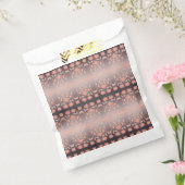 可愛いフローラ パターン（の模様が）ある フェイバーバッグ (封をした状態)