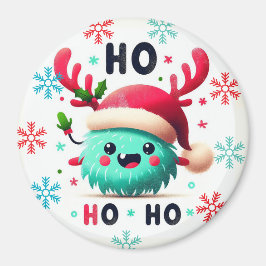 可愛いフワフワのクリスマスモンスターマグネット マグネット