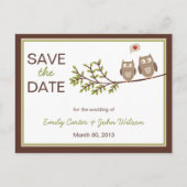 可愛いフール日付はがきを保存 案内ポストカード (正面)