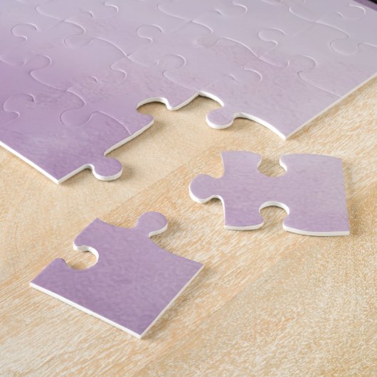 可愛いブパーソナライズされたルフランスのドッグ ジグソーパズル (側面)