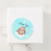 可愛いブラウンめい想ナマケモノお礼 フェイバータグ (インサイチュ)