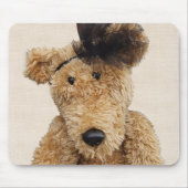 可愛いブラウンベア マウスパッド (正面)