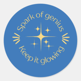 可愛いブルーきらめくダイヤモンド先生報酬 ラウンドシール