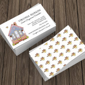 可愛いブルーハウス介護サービス 名刺