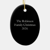 可愛いブルービーンモンスター セラミックオーナメント (裏面)