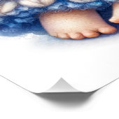 可愛いブルーベル妖精のポスター ポスター (コーナー)