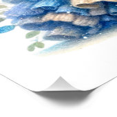 可愛いブルーベル妖精のポスター ポスター (コーナー)