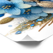 可愛いブルーベル妖精のポスター ポスター (コーナー)