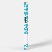 可愛いブルーミニマルデイジーパターンフローラ名 Case-Mate iPhoneケース (裏面 / 右)