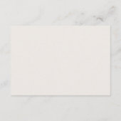 可愛いブルームーンウォーター色のクマの本ベビー エンクロージャーカード (裏面)