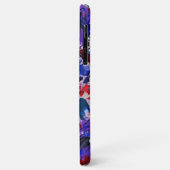 可愛いブルー絵画抽象芸術 Case-Mate iPhoneケース (裏面/左)