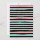 可愛いブーとグールジェンダーがハロウィーンベビーを明かす 招待状 (裏面)