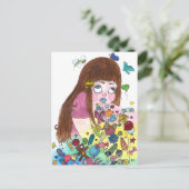 可愛いプケ ポストカード (スタンド正面)