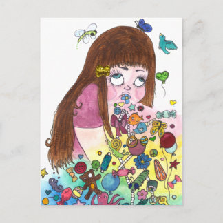 可愛いプケ ポストカード