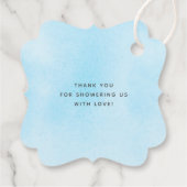 可愛いプリンスエレファントブルー フェイバータグ (裏面)