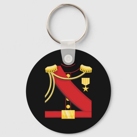 可愛いプリンス魅力的おもしろいハロウィーンの衣装キッズアン キーホルダー (正面)