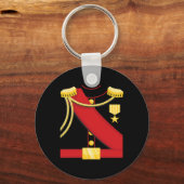 可愛いプリンス魅力的おもしろいハロウィーンの衣装キッズアン キーホルダー (正面)