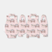 可愛いプリンセス馬車用パーティー箱 フェイバーボックス (折り畳みなし)