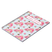 可愛いプリンセス パーソナライズされた ノートブック (左側)