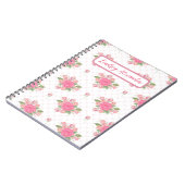 可愛いプリンセス パーソナライズされた ノートブック (左側)