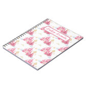 可愛いプリンセス パーソナライズされた ノートブック (左側)