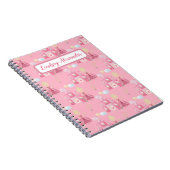 可愛いプリンセス パーソナライズされた ノートブック (右側)