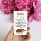 可愛いヘッジホッグ予約リクエスト赤ちゃんシャワー囲い エンクロージャーカード