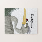 可愛いヘロンとレディバグ ジグソーパズル (横)