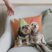 可愛いベスティーズ写真犬の恋人誕生日クリスマス クッション
