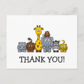 可愛いベビーありがとうはがき ポストカード (正面)