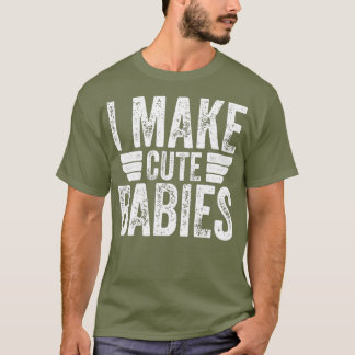 可愛いベビーおもしろいを作る Tシャツ
