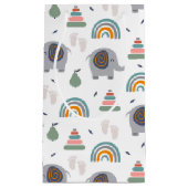 可愛いベビーおもちゃ柄 スモールペーパーバッグ (正面)