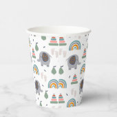 可愛いベビーおもちゃ柄 紙コップ (右)
