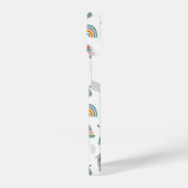 可愛いベビーおもちゃ柄 iPhoneケース (左側面)