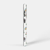 可愛いベビーおもちゃ柄 SAMSUNG GALAXYケース (右側面)