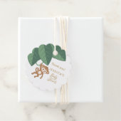 可愛いベビーぶら下がったモンキーのつる植物 フェイバータグ (インサイチュ)