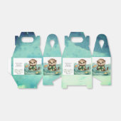 可愛いベビーオッター男女兼用ベビーシャワー フェイバーボックス (折り畳みなし)