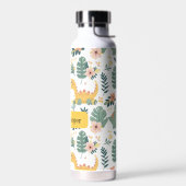 可愛いベビーカスタム恐竜キッズ ウォーターボトル (左面)