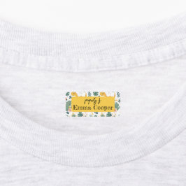 可愛いベビーカスタム恐竜キッズ ラベル