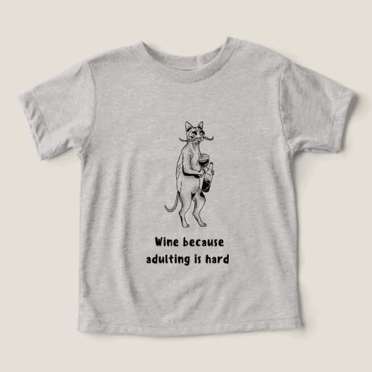 可愛いベビーガールTシャツ (デザイン正面)