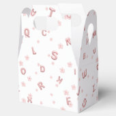 可愛いベビーキッズABCアルファベットフラワーキッズB2S フェイバーボックス (オープン)