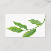 可愛いベビーキツネ離れ |おむつラッフル |赤ちゃんシャワー エンクロージャーカード (裏面)